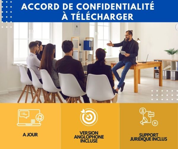 Téléchargez votre Accord de Confidentialité